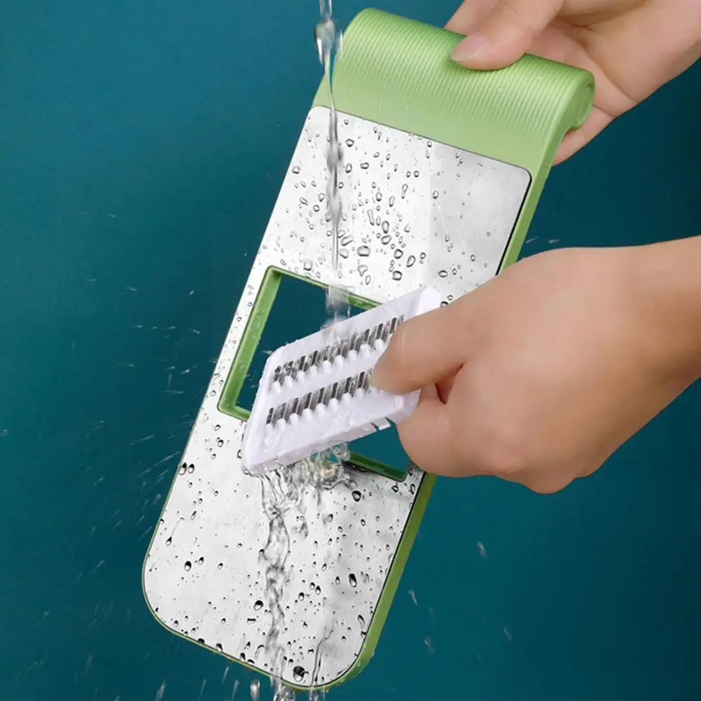 Multifunctional Safe Manual Vegetable Slicer/Cutter - 5 in 1