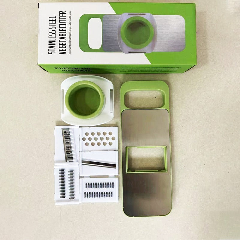 Multifunctional Safe Manual Vegetable Slicer/Cutter - 5 in 1