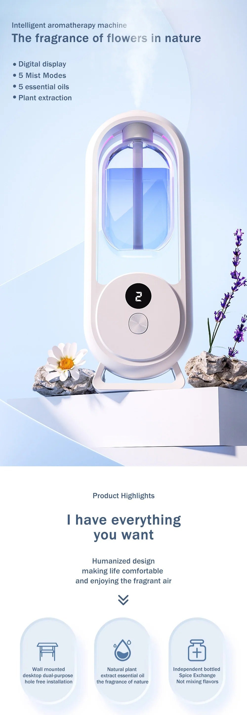 Timed Essential Oil Air Freshener