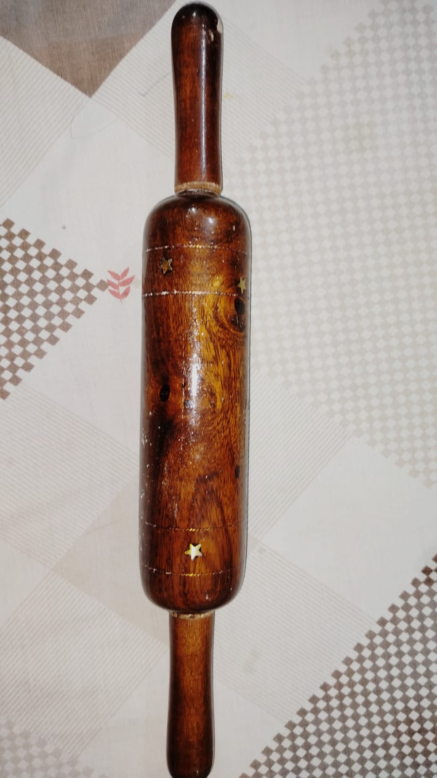 Shesham Wood & Brass Patra Bellon Set