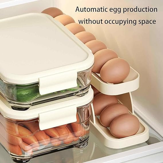 Egg Storage Box - Rolling Design