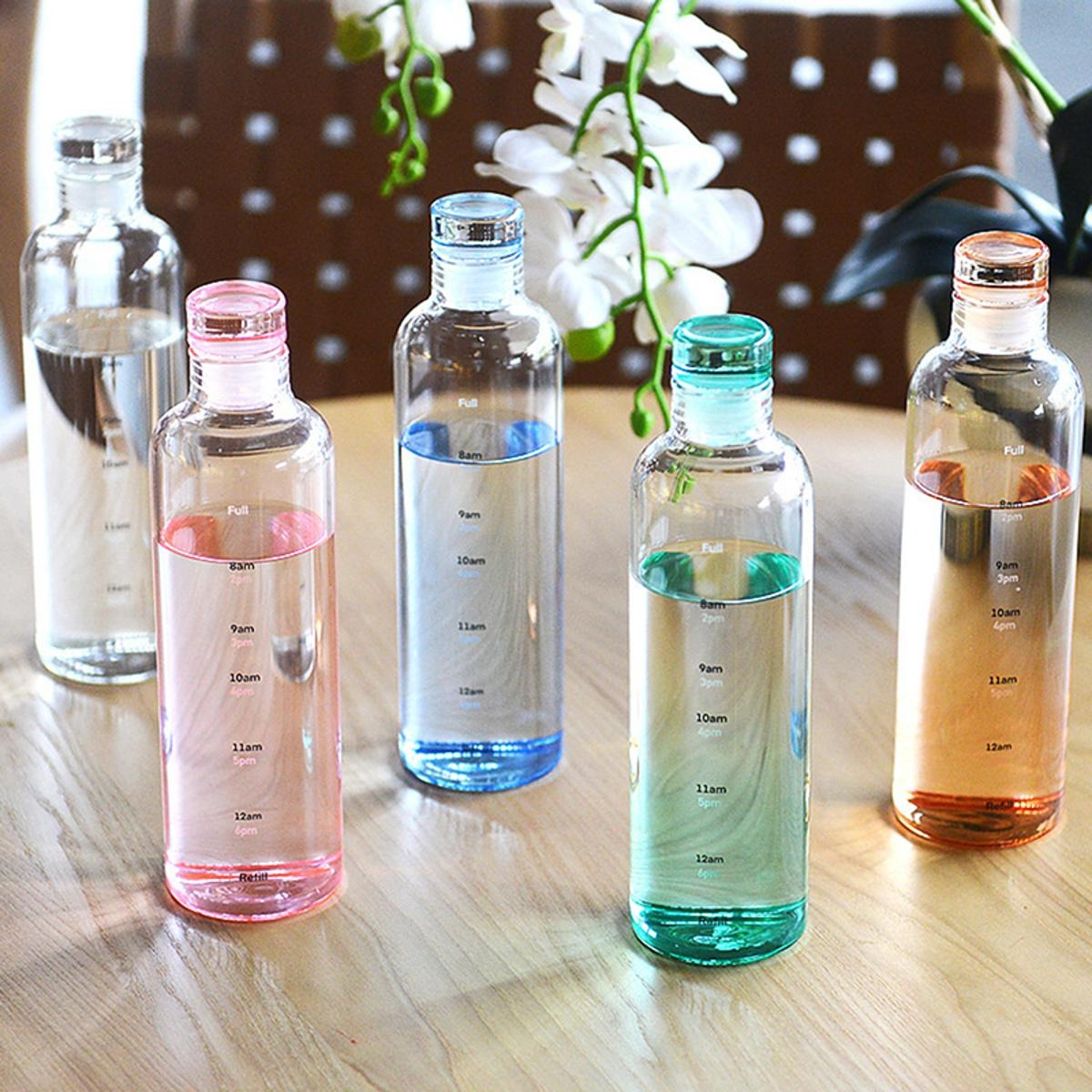 Transparent Plastic Water Bottle